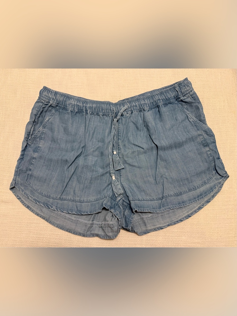 Vineyard Vines Light Blue High Drawstring Shorts